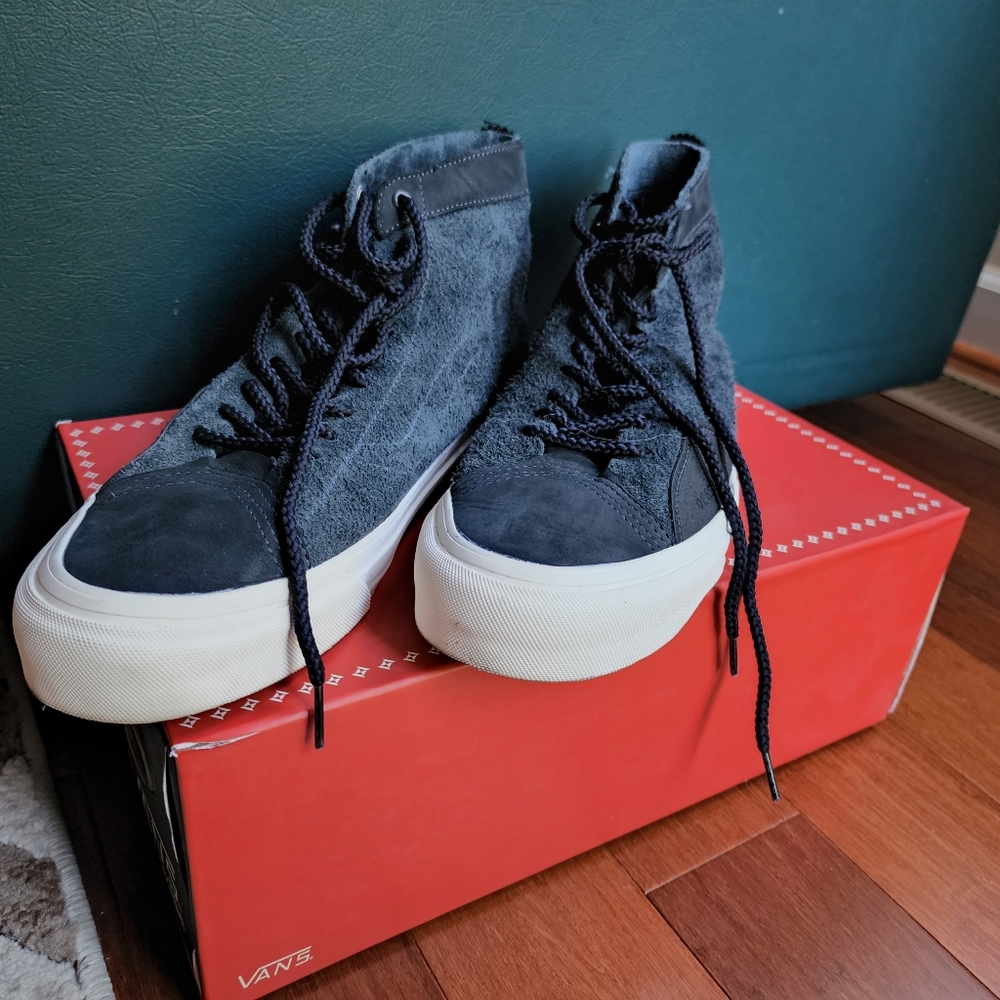 Vans Vault x Taka Hayashi Sk8 Skool LX - Nubuck/Hairy Suede - VN0A38H2N9X